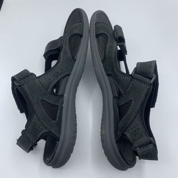 Vionic Sandals Mens 12 M Neil/ASR 1596 Strappy Walking Leather Fisherman - Picture 4 of 8